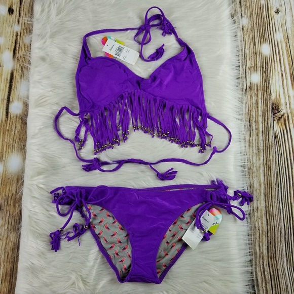 royal purple bikini